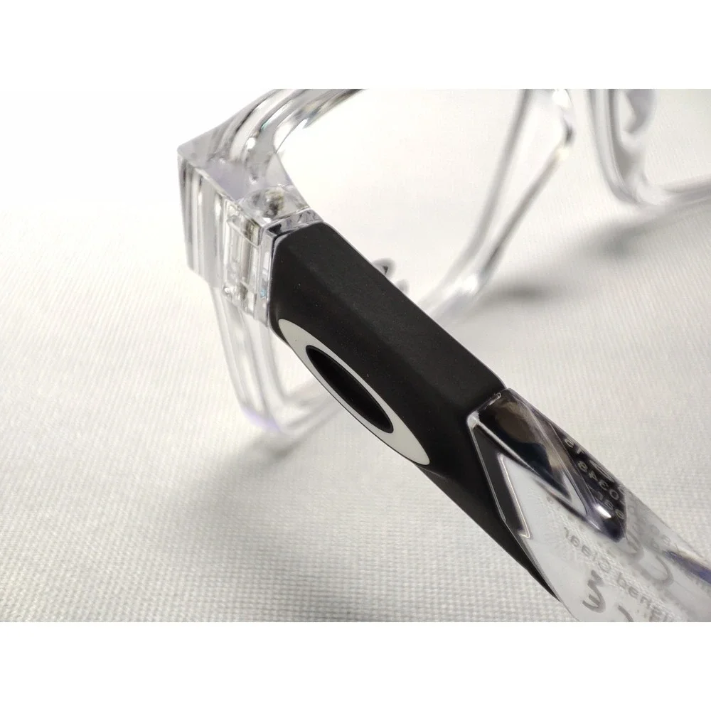 Oakley Double Steal OY8020 Polished Clear 48-15-129 Youth Frames Demo Lenses